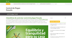 Desktop Screenshot of control-de-plagas-pozuelo.com