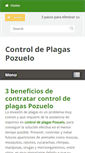 Mobile Screenshot of control-de-plagas-pozuelo.com